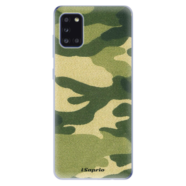 Odolné silikónové puzdro iSaprio - Green Camuflage 01 - Samsung Galaxy A31
