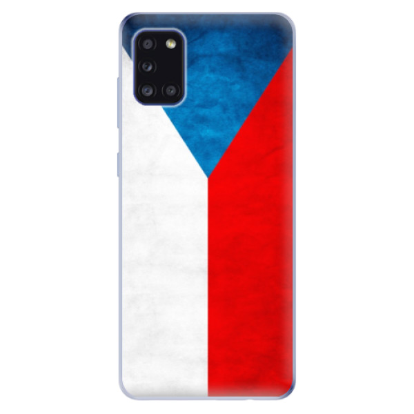 Odolné silikónové puzdro iSaprio - Czech Flag - Samsung Galaxy A31