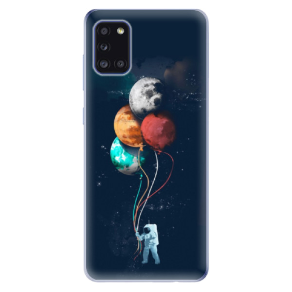 Odolné silikónové puzdro iSaprio - Balloons 02 - Samsung Galaxy A31
