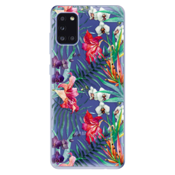 Odolné silikónové puzdro iSaprio - Flower Pattern 03 - Samsung Galaxy A31