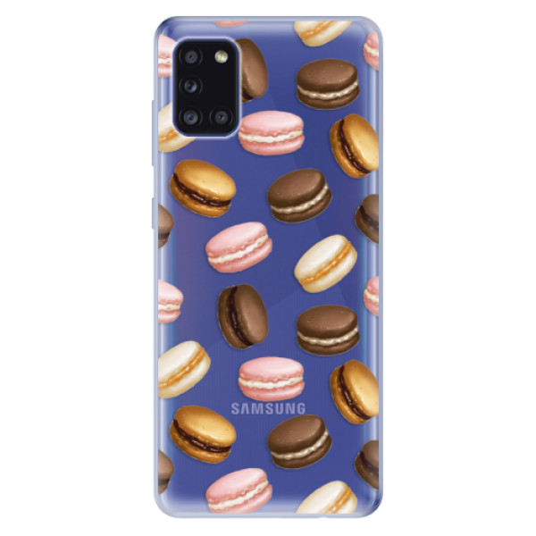 Odolné silikónové puzdro iSaprio - Macaron Pattern - Samsung Galaxy A31