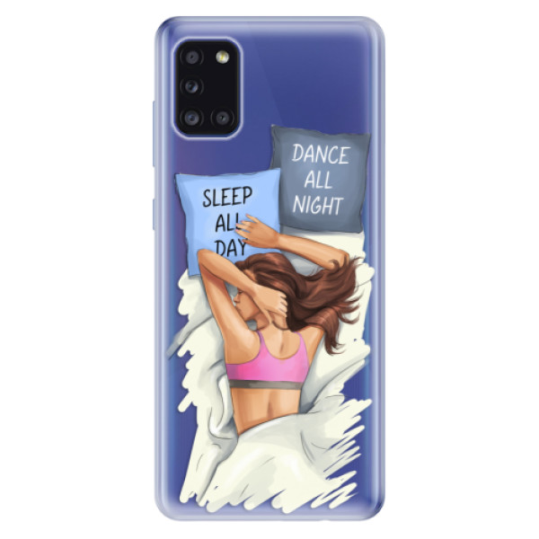Odolné silikónové puzdro iSaprio - Dance and Sleep - Samsung Galaxy A31