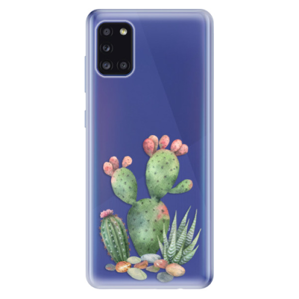 Odolné silikónové puzdro iSaprio - Cacti 01 - Samsung Galaxy A31