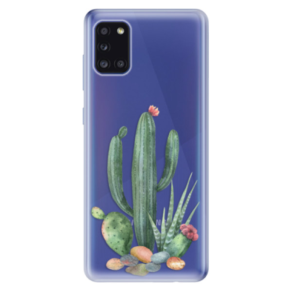 Odolné silikónové puzdro iSaprio - Cacti 02 - Samsung Galaxy A31