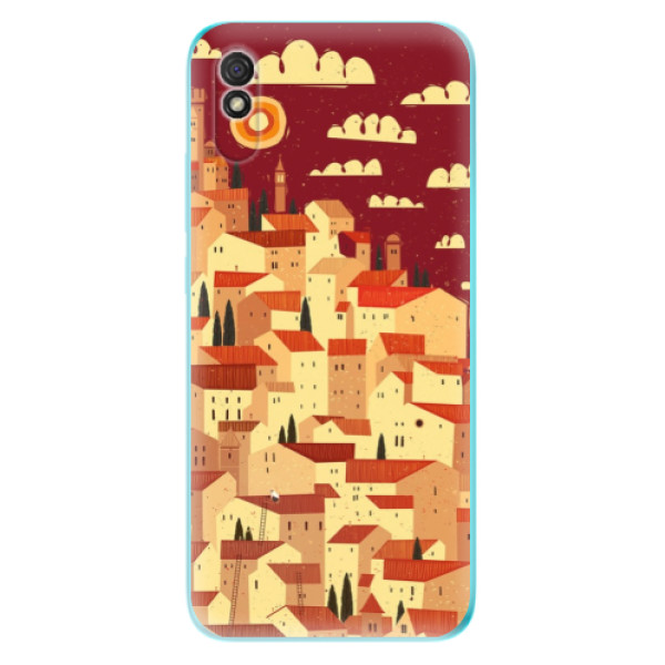 Odolné silikónové puzdro iSaprio - Mountain City - Xiaomi Redmi 9A