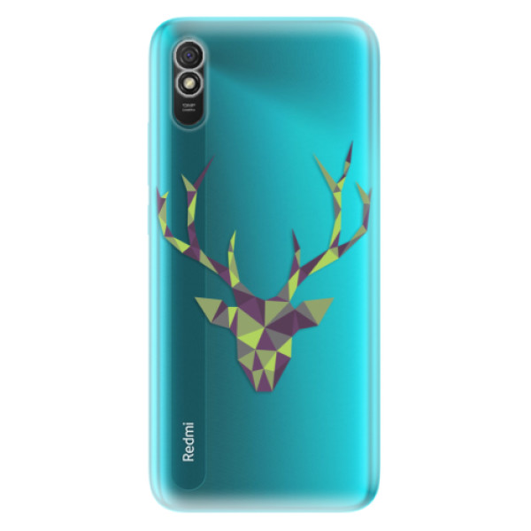 Odolné silikónové puzdro iSaprio - Deer Green - Xiaomi Redmi 9A