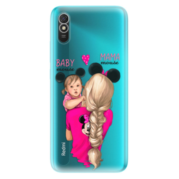 Odolné silikónové puzdro iSaprio - Mama Mouse Blond and Girl - Xiaomi Redmi 9A