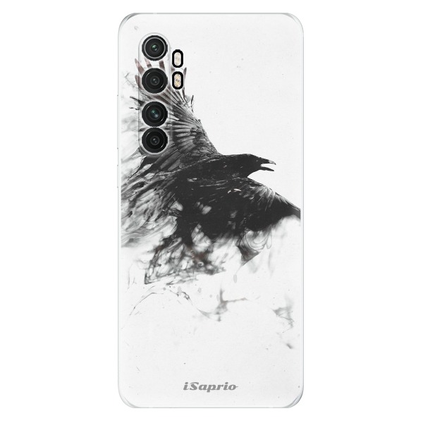 Odolné silikónové puzdro iSaprio - Dark Bird 01 - Xiaomi Mi Note 10 Lite