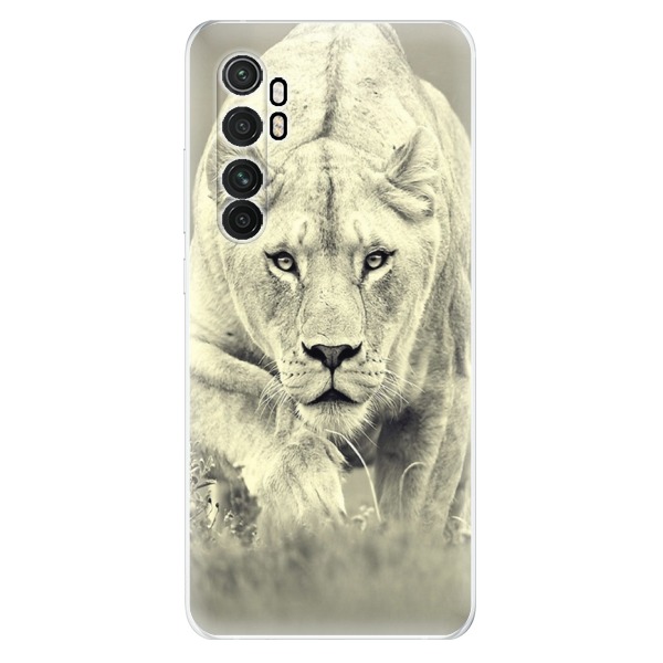 Odolné silikónové puzdro iSaprio - Lioness 01 - Xiaomi Mi Note 10 Lite