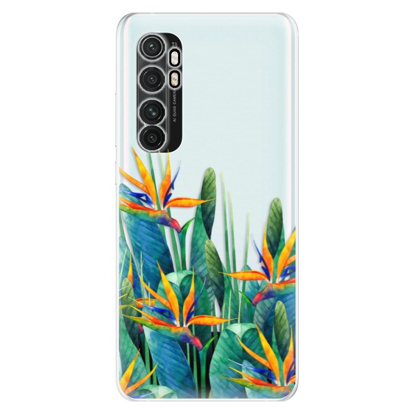 Odolné silikónové puzdro iSaprio - Exotic Flowers - Xiaomi Mi Note 10 Lite