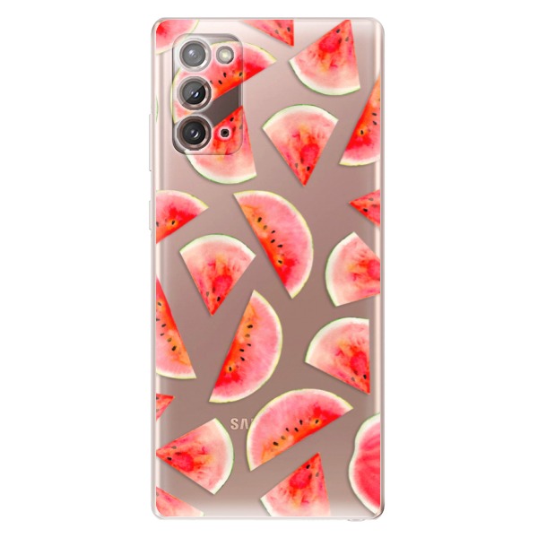 Odolné silikónové puzdro iSaprio - Melon Pattern 02 - Samsung Galaxy Note 20