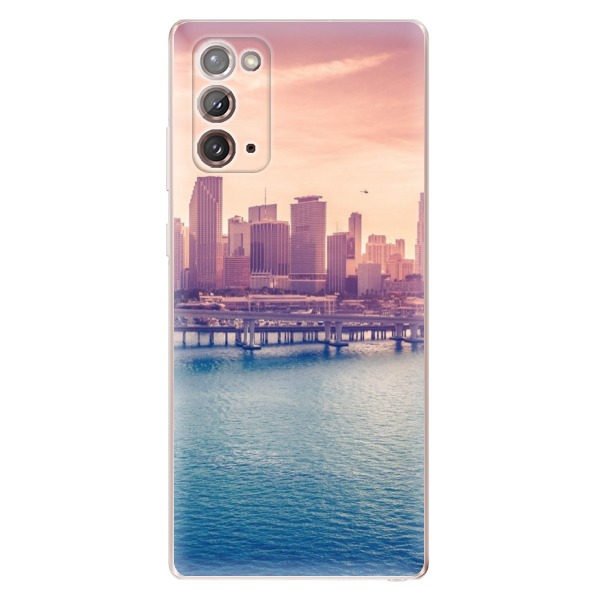 Odolné silikónové puzdro iSaprio - Morning in a City - Samsung Galaxy Note 20
