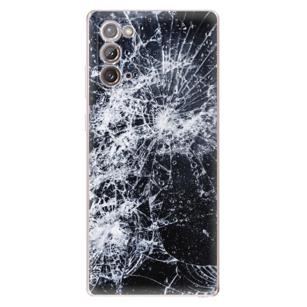 Odolné silikónové puzdro iSaprio - Cracked - Samsung Galaxy Note 20