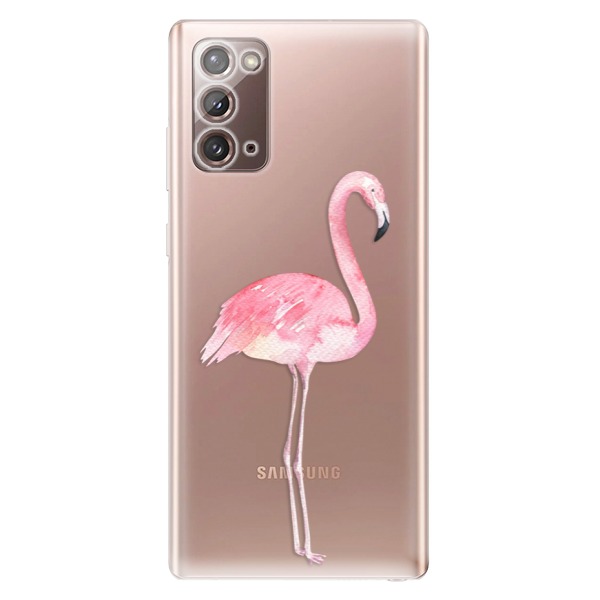 Odolné silikónové puzdro iSaprio - Flamingo 01 - Samsung Galaxy Note 20
