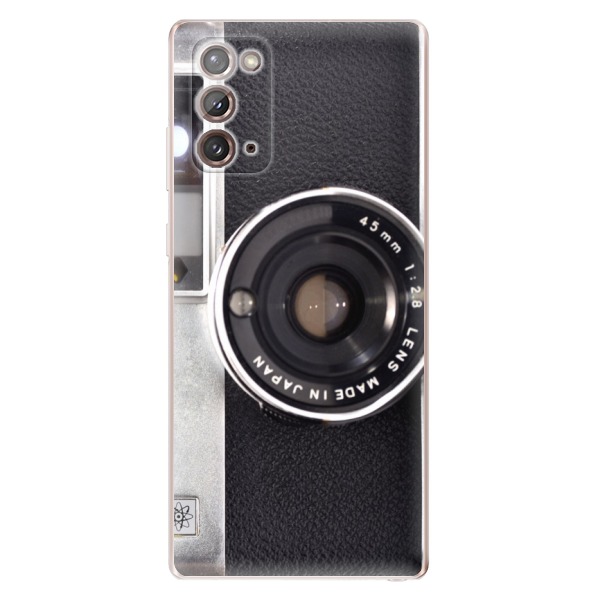 Odolné silikónové puzdro iSaprio - Vintage Camera 01 - Samsung Galaxy Note 20