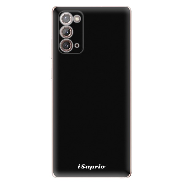 Odolné silikónové puzdro iSaprio - 4Pure - černý - Samsung Galaxy Note 20