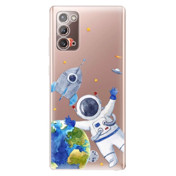 Odolné silikónové puzdro iSaprio - Space 05 - Samsung Galaxy Note 20