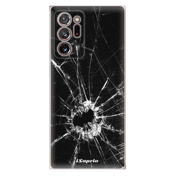 Odolné silikónové puzdro iSaprio - Broken Glass 10 - Samsung Galaxy Note 20 Ultra