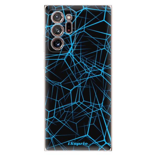 Odolné silikónové puzdro iSaprio - Abstract Outlines 12 - Samsung Galaxy Note 20 Ultra