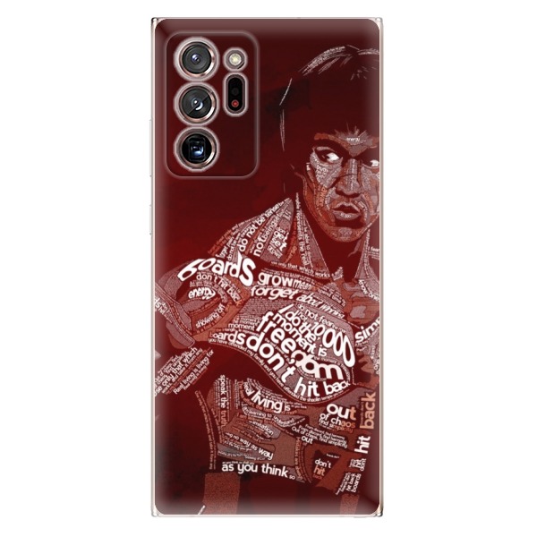 Odolné silikónové puzdro iSaprio - Bruce Lee - Samsung Galaxy Note 20 Ultra