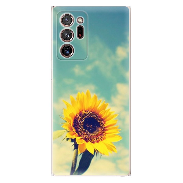 Odolné silikónové puzdro iSaprio - Sunflower 01 - Samsung Galaxy Note 20 Ultra