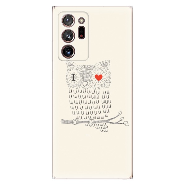 Odolné silikónové puzdro iSaprio - I Love You 01 - Samsung Galaxy Note 20 Ultra