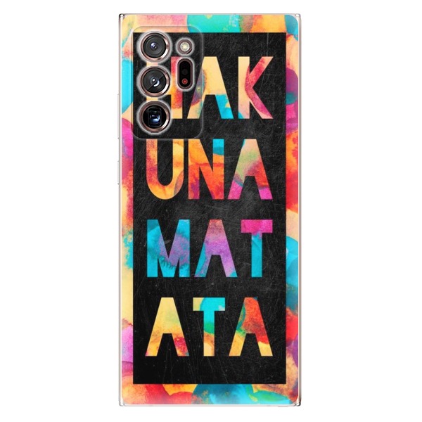 Odolné silikónové puzdro iSaprio - Hakuna Matata 01 - Samsung Galaxy Note 20 Ultra