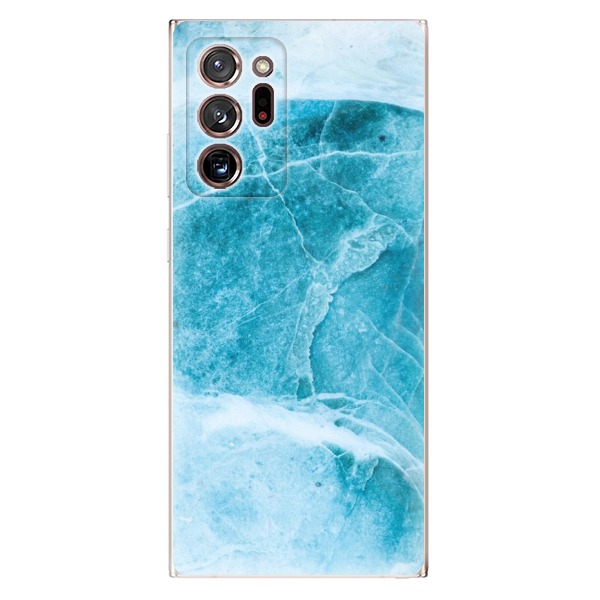 Odolné silikónové puzdro iSaprio - Blue Marble - Samsung Galaxy Note 20 Ultra