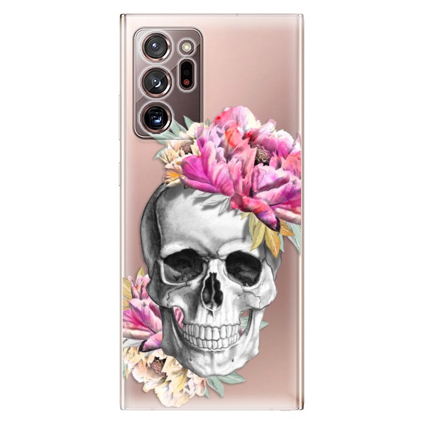 Odolné silikónové puzdro iSaprio - Pretty Skull - Samsung Galaxy Note 20 Ultra