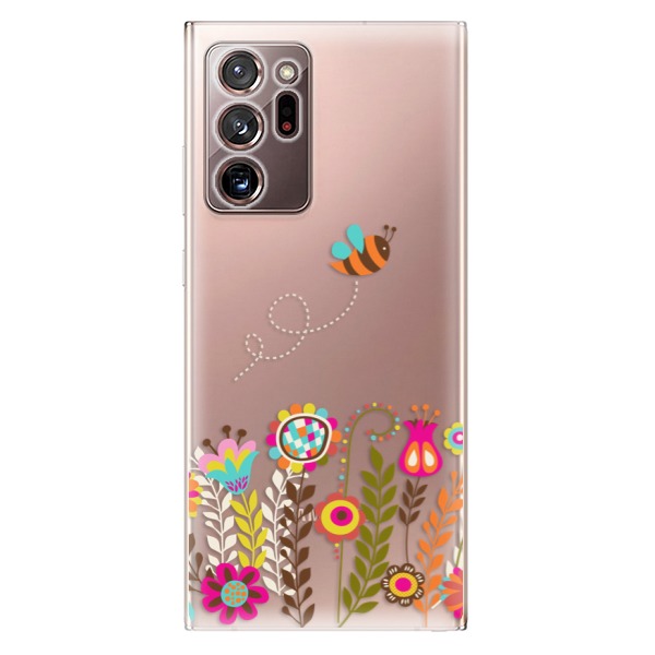 Odolné silikónové puzdro iSaprio - Bee 01 - Samsung Galaxy Note 20 Ultra