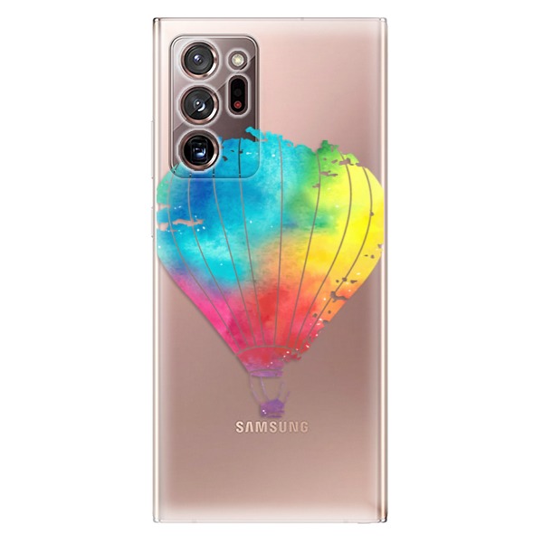 Odolné silikónové puzdro iSaprio - Flying Baloon 01 - Samsung Galaxy Note 20 Ultra