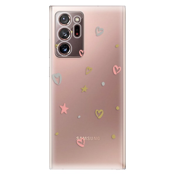 Odolné silikónové puzdro iSaprio - Lovely Pattern - Samsung Galaxy Note 20 Ultra