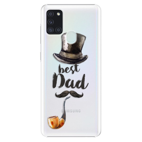 E-shop Plastové puzdro iSaprio - Best Dad - Samsung Galaxy A21s