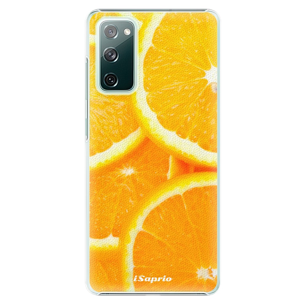 Plastové puzdro iSaprio - Orange 10 - Samsung Galaxy S20 FE