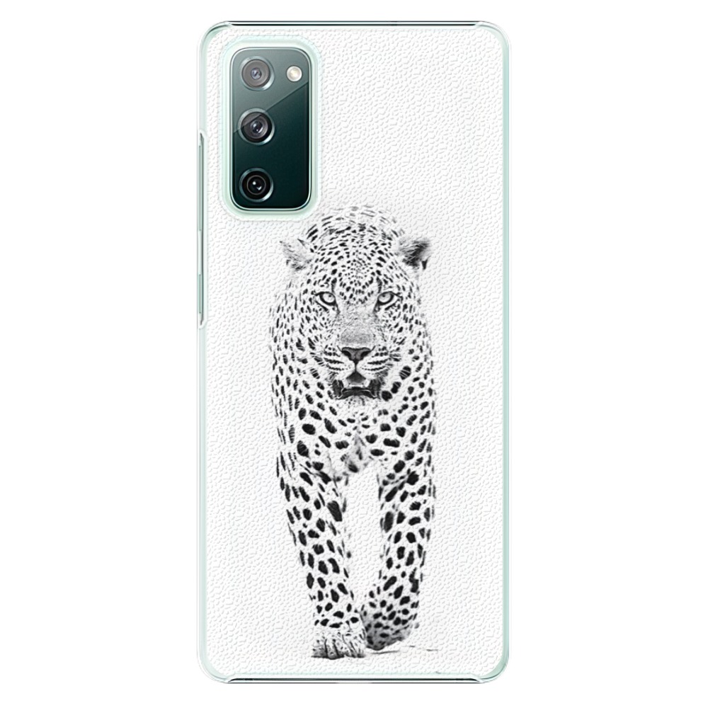 Plastové puzdro iSaprio - White Jaguar - Samsung Galaxy S20 FE