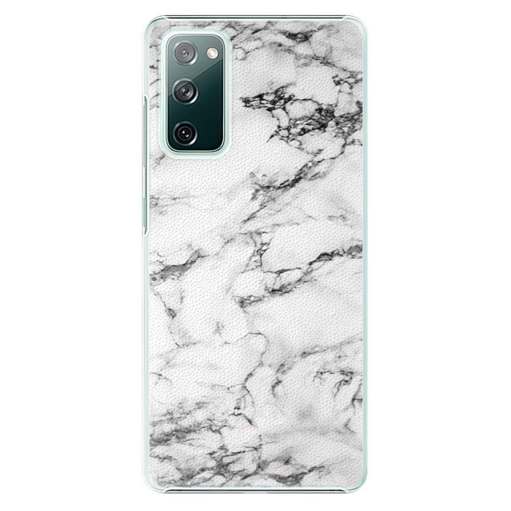 Plastové puzdro iSaprio - White Marble 01 - Samsung Galaxy S20 FE