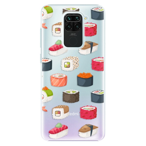 Plastové puzdro iSaprio - Sushi Pattern - Xiaomi Redmi Note 9