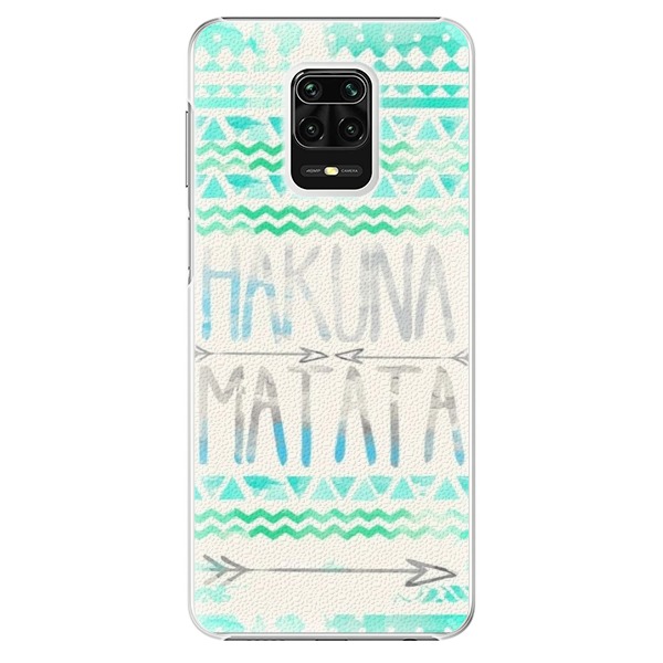 Plastové puzdro iSaprio - Hakuna Matata Green - Xiaomi Redmi Note 9 Pro / Note 9S