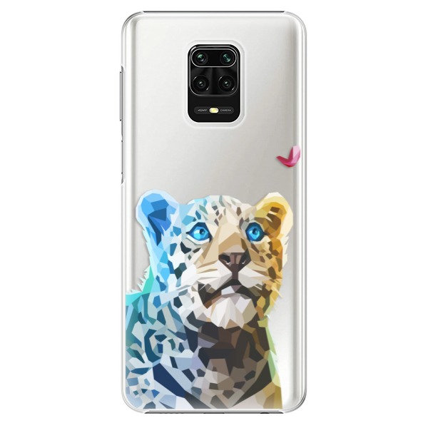Plastové puzdro iSaprio - Leopard With Butterfly - Xiaomi Redmi Note 9 Pro / Note 9S