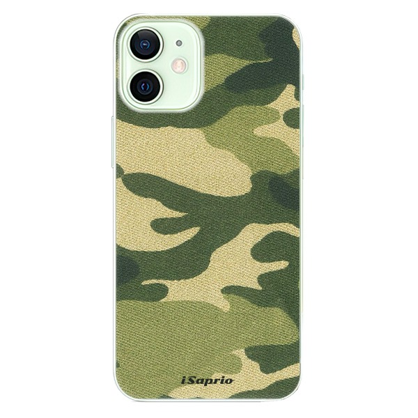 Plastové puzdro iSaprio - Green Camuflage 01 - iPhone 12 mini