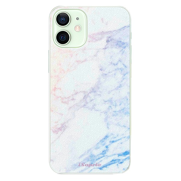 Plastové puzdro iSaprio - Raibow Marble 10 - iPhone 12 mini