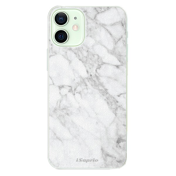 Plastové puzdro iSaprio - SilverMarble 14 - iPhone 12 mini