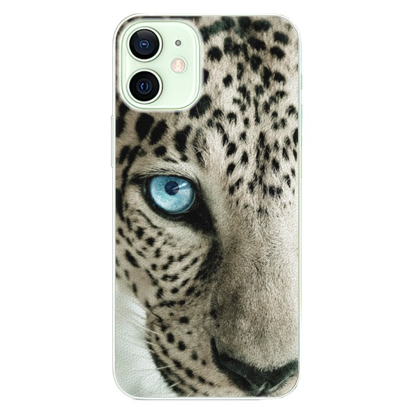 Plastové puzdro iSaprio - White Panther - iPhone 12 mini