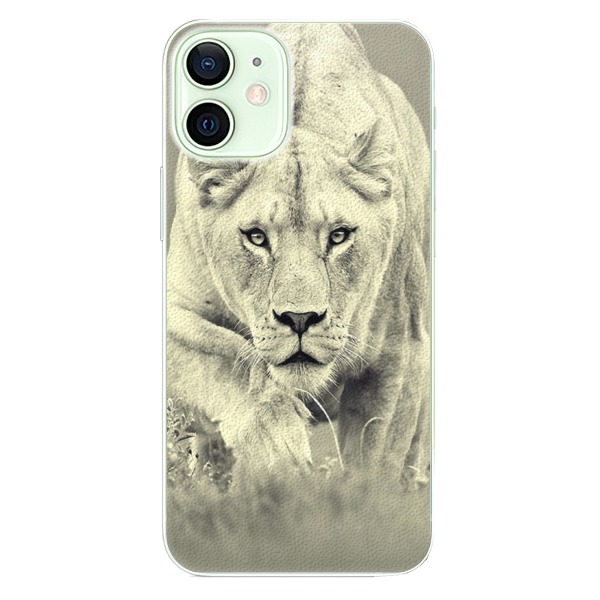 Plastové puzdro iSaprio - Lioness 01 - iPhone 12 mini