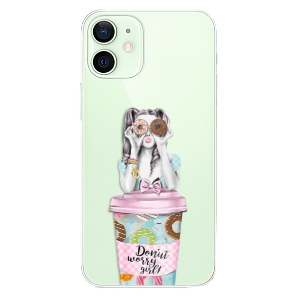 Plastové puzdro iSaprio - Donut Worry - iPhone 12 mini