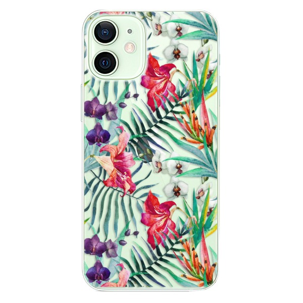 Plastové puzdro iSaprio - Flower Pattern 03 - iPhone 12 mini