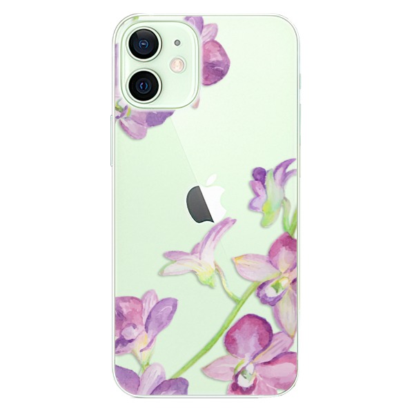 Plastové puzdro iSaprio - Purple Orchid - iPhone 12 mini
