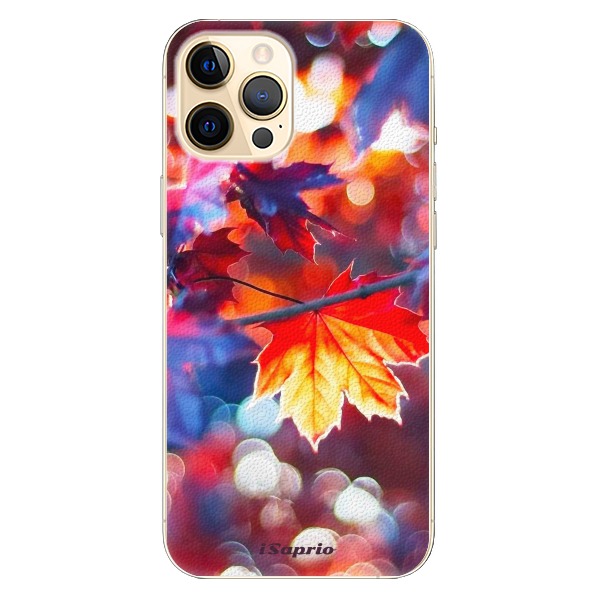 Plastové puzdro iSaprio - Autumn Leaves 02 - iPhone 12 Pro