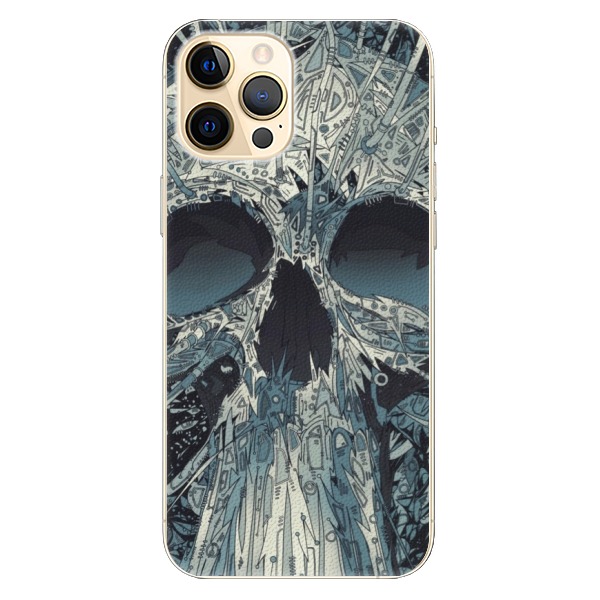 Plastové puzdro iSaprio - Abstract Skull - iPhone 12 Pro
