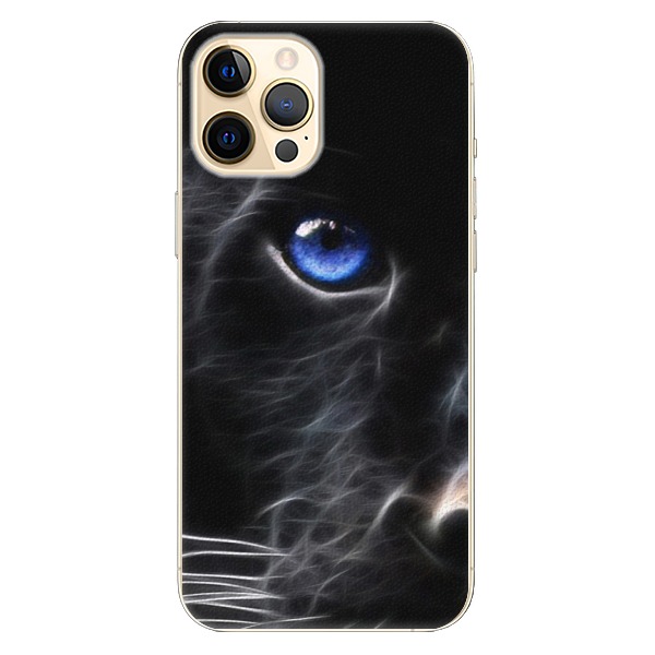 Plastové puzdro iSaprio - Black Puma - iPhone 12 Pro